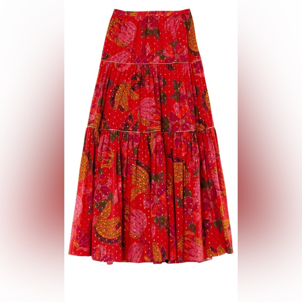 FARM Rio | Banana Flowers maxi skirt